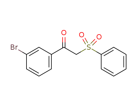 1-(3-bromophenyl)-2-(phenylsulfonyl)ethan-1-one