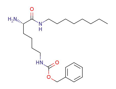 Carbamic acid, [5-amino-6-(octylamino)-6-oxohexyl]-, phenylmethyl
ester, (S)-
