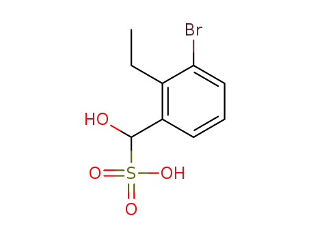 (3-bromo-2-ethylphenyl)(hydroxy)methanesulfonic acid
