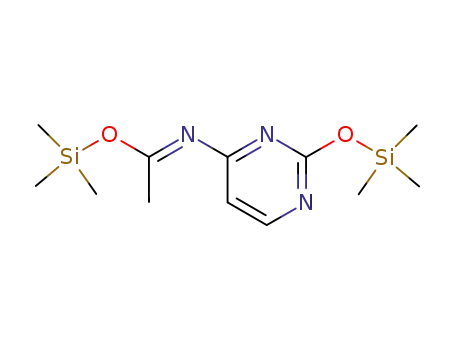 Ethanimidic acid, N-[2-[(trimethylsilyl)oxy]-4-pyrimidinyl]-, trimethylsilyl
ester