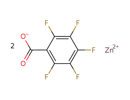 Molecular Structure of 15967-65-4 (zinc pentafluorobenzoate)