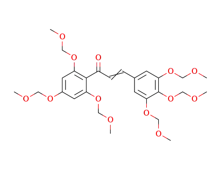 2',4',6',3,4,5-hexakis(methoxymethoxy)chalcone