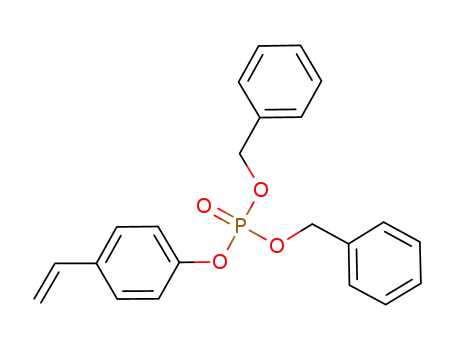 Molecular Structure of 1189779-14-3 (dibenzyl 4-vinylphenyl phosphate)