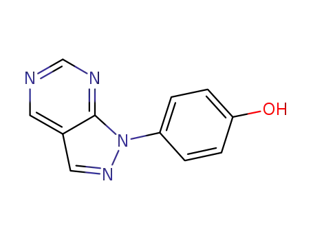 4-(1H-pyrazolo[3,4-d]pyrimidin-1-yl)phenol