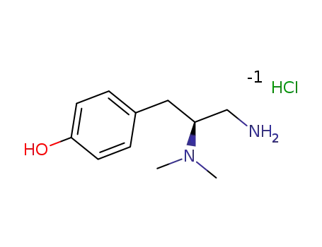 (S)-4-[3-amino-2-(dimethylamino)propyl]phenol hydrochloride