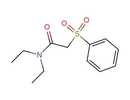 2- (벤젠 설 포닐) -N, N- 디 에틸 아세트 아미드
