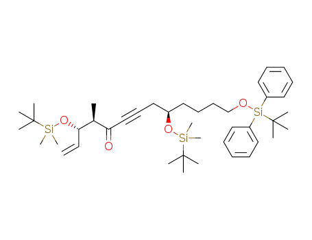 (5S,6R,11R)-11-(tert-butyldimethylsilyloxy)-2,2,3,3,6,18,18-heptamethyl-17,17-diphenyl-5-vinyl-4,16-dioxa-3,17-disilanonadec-8-yn-7-one