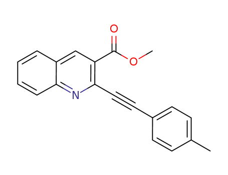 methyl 2-((p-tolyl)ethynyl)quinoline-3-carboxylate