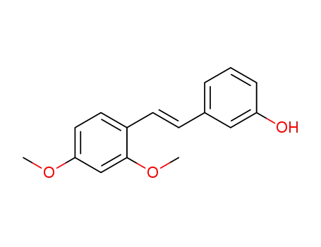 (E)-2',4'-dimethoxy-3-hydroxystilbene