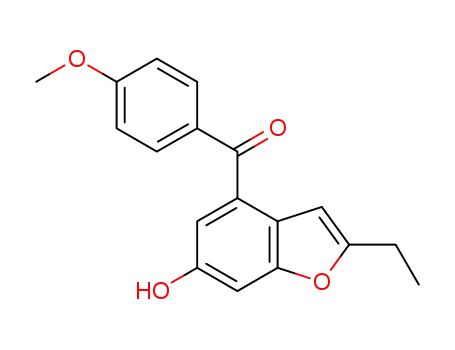 (2-ethyl-6-hydroxybenzofuran-4-yl)(4-methoxyphenyl)methanone