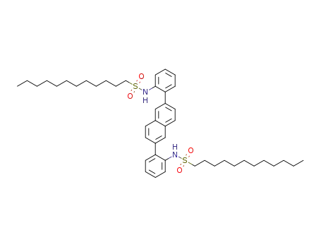 n,N'-(naphthalene-2,6-diylbis(2,1-phenylene))bis(dodecane-1-sulfonamide)