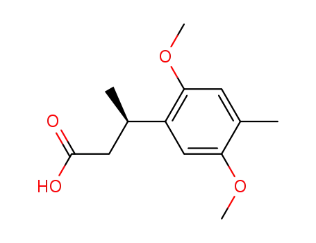(R)-3-(2,5-dimethoxy-4-methylphenyl)butanoic acid