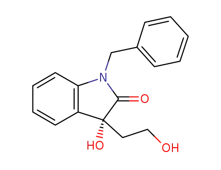 (R)-1-benzyl-3-hydroxy-3-(2-hydroxyethyl)indolin-2-one