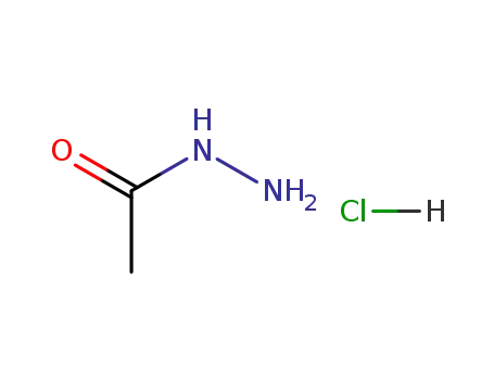 Molecular Structure of 36147-94-1 (acetyl hydrazine hydrochloride)