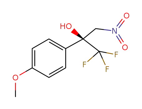 (S)-1,1,1-trifluoro-2-(4-methoxyphenyl)-3-nitropropan-2-ol