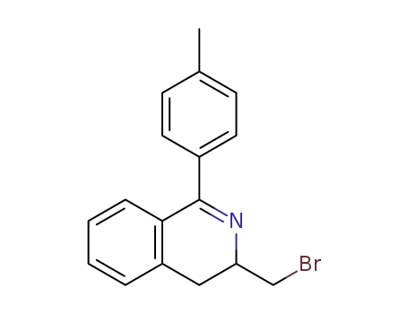 3-(bromomethyl)-1-p-tolyl-3,4-dihydroisoquinoline