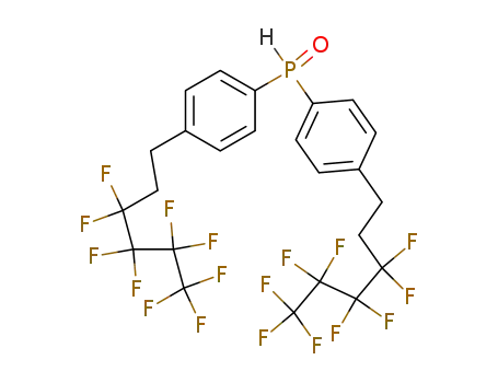 Phosphine oxide, bis[4-(3,3,4,4,5,5,6,6,6-nonafluorohexyl)phenyl]-