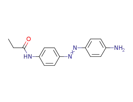 Molecular Structure of 1204416-90-9 (4-propionamido-4'-aminoazobenzene)