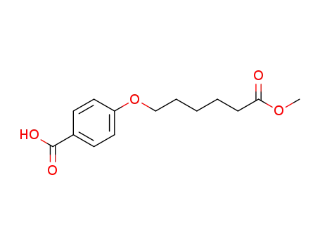4-(6-methoxy-6-oxohexyloxy)benzoic acid