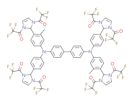 Molecular Structure of 1204829-13-9 (C<sub>66</sub>H<sub>40</sub>F<sub>24</sub>N<sub>10</sub>O<sub>8</sub>)