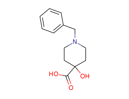 N-Benzyl-4-hydroxy-4-piperidinecarboxylic acid