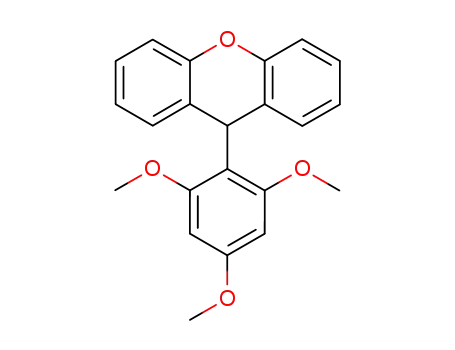 Molecular Structure of 102599-53-1 (9-(2',4',6'-trimethoxyphenyl)-9H-xanthene)