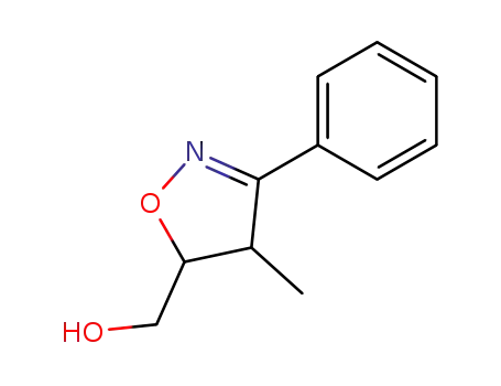 (4-methyl-3-phenyl-4,5-dihydroisoxazol-5-yl)methanol
