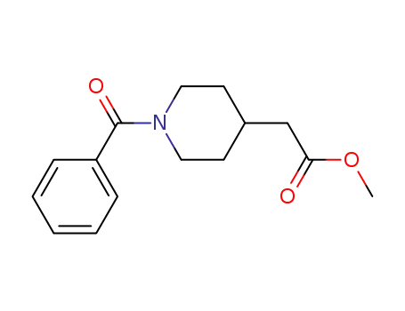 4-피페리딘아세트산, 1-벤조일-, 메틸 에스테르
