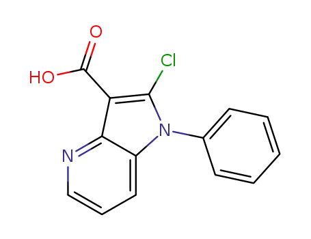 2-chloro-1-phenyl-1H-pyrrolo[3,2-b]pyridine-3-carboxylic acid
