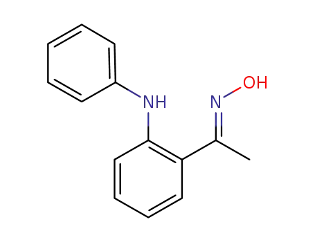(E)-1-(2-(phenylamino)phenyl)ethanone oxime