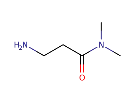 Molecular Structure of 1857-18-7 (N~1~,N~1~-dimethyl-beta-alaninamide(SALTDATA: HCl))
