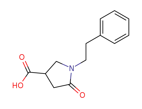 5-OXO-1-(2-페닐에틸)피롤리딘-3-카르복실산