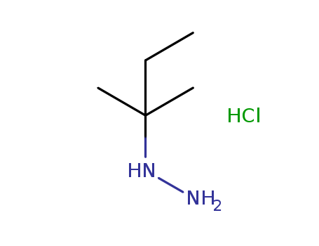 Hydrazine,(1,1-dimethylpropyl)-, hydrochloride (1:1)