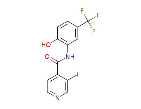 N-[2-hydroxy-5-(trifluoromethyl)phenyl]-3-iodoisonicotinamide