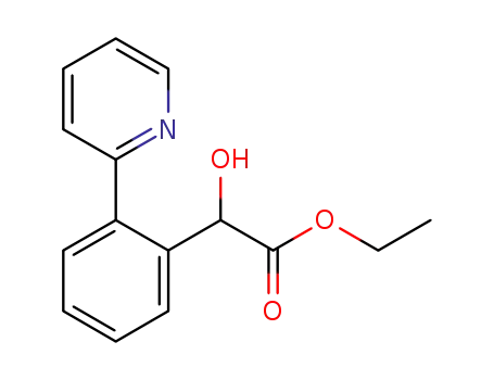 ethyl 2-hydroxy-2-(2-(pyridin-2-yl)phenyl)acetate