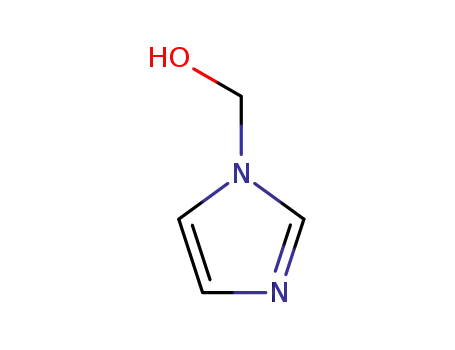 Molecular Structure of 51505-76-1 (1H-IMIDAZOL-1-YLMETHANOL)