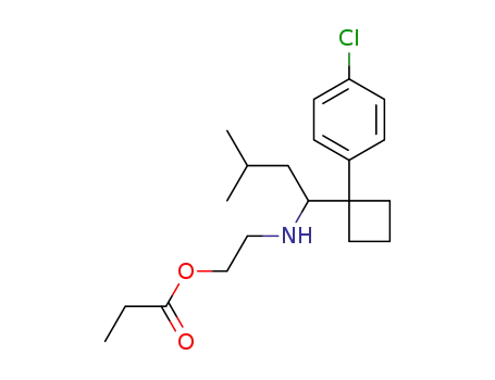 2-((1-(1-(4-Chlorophenyl)cyclobutyl)-3-methylbutyl)amino)ethyl propionate