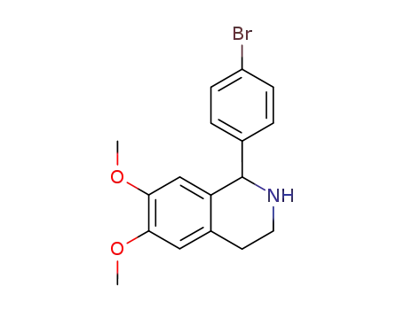 Isoquinoline, 1-(4-bromophenyl)-1,2,3,4-tetrahydro-6,7-dimethoxy-