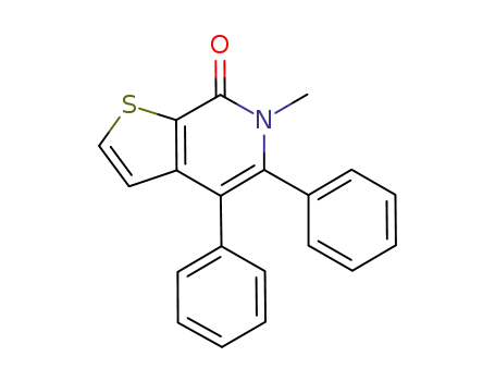 6-methyl-4,5-diphenylthieno[2,3-c]pyridin-7(6H)-one