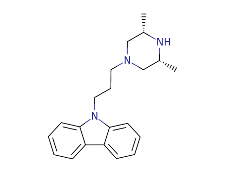 9-[3-[(3S,5R)-3,5-dimethylpiperazin-1-yl]propyl]carbazole
