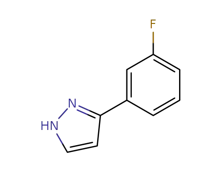 1H- 피라 졸, 3- (3- 플루오로 페닐)-(9CI)