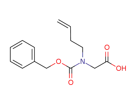 N-benzyloxycarbonyl-2-aminobut-3-enylethanoic acid