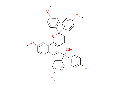 9-methoxy-5-[1,1-bis(4-methoxyphenyl)-1-hydroxymethyl]-2,2-bis(4-methoxyphenyl)-2H-naphtho[1,2-b]pyran