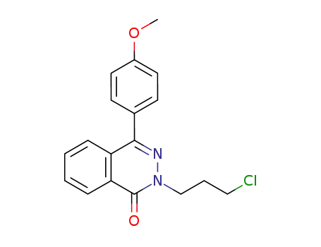 4-(4-methoxyphenyl)-2-(3-chloropropyl)phthalazin-1(2H)-one