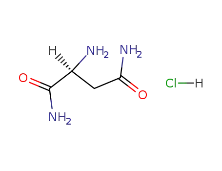 Molecular Structure of 57471-69-9 (H-ASN-NH2 HCL)