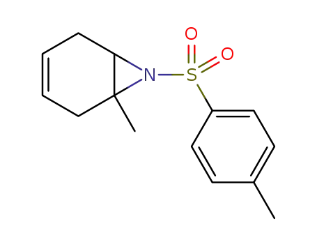 Molecular Structure of 880259-49-4 (7-Azabicyclo[4.1.0]hept-3-ene, 1-methyl-7-[(4-methylphenyl)sulfonyl]-)