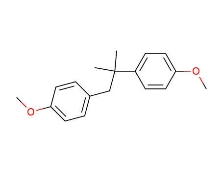 Molecular Structure of 117583-65-0 (Benzene, 1,1'-(1,1-dimethyl-1,2-ethanediyl)bis[methoxy-)