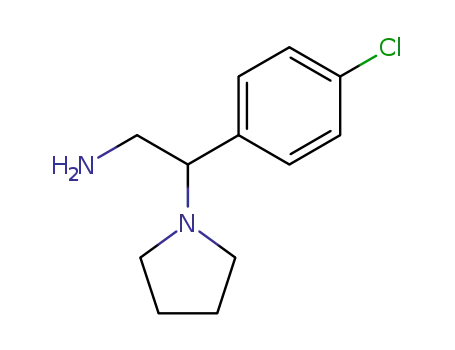 2- (4- 클로로-페닐) -2- 피 롤리 딘 -1-YL- 에틸 라민