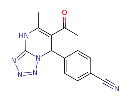 (rac)-4-(6-acetyl-5-methyl-4,7-dihydrotetrazolo[1,5-a]pyrimidin-7-yl)benzonitrile