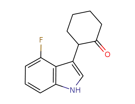 2-(4-fluoro-1H-indol-3-yl)cyclohexanone